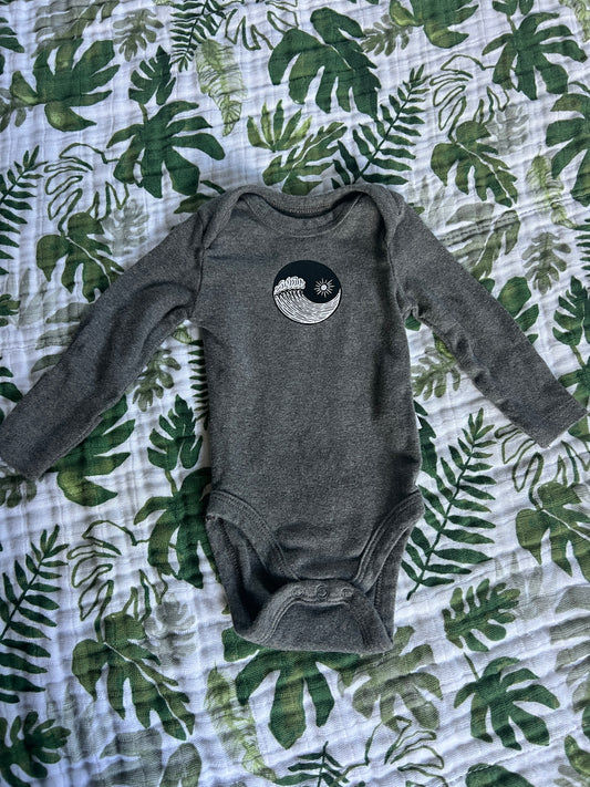 Contrast Onesie